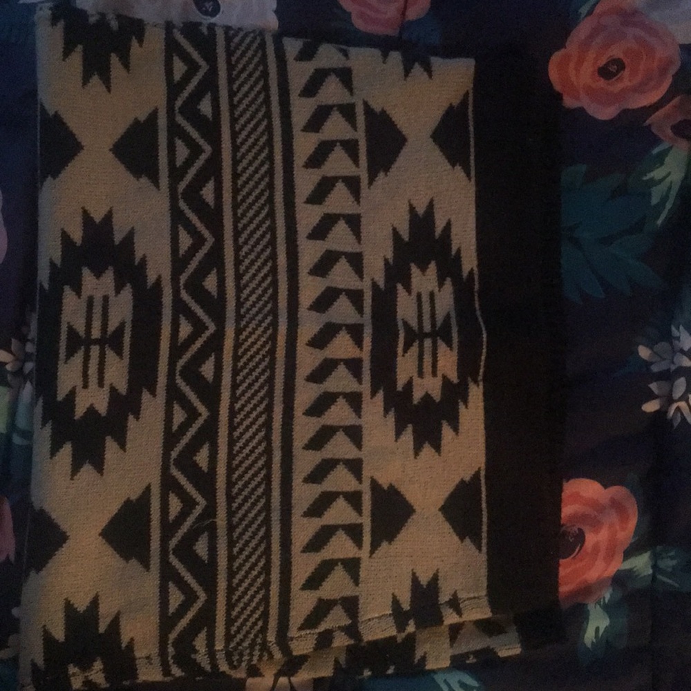 Patterned Knit Skirt